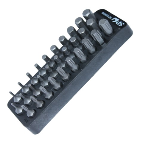 SP - BIT SET METRIC 1.5-7MM SAE 1/16-1/4 AND TORX T8-T45 30PC